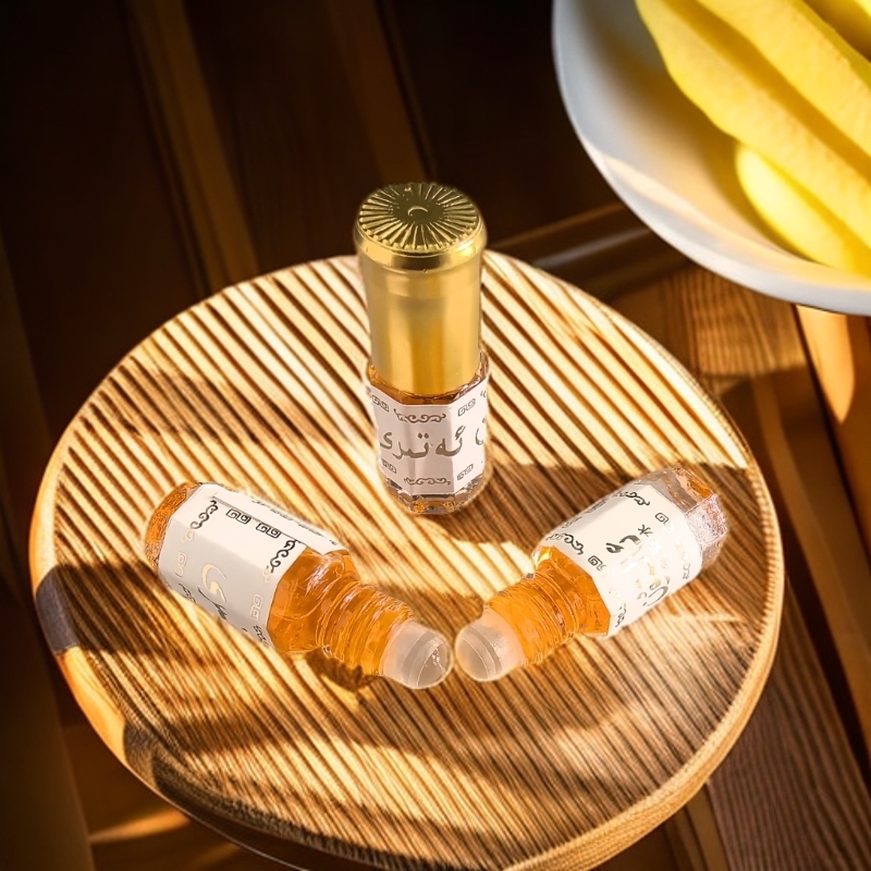 可爱黄金香水酒精奶香滚珠持久留香走珠男女小香水单方精油瓶装