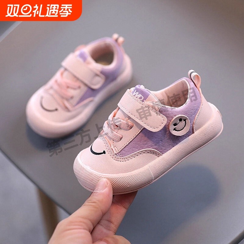 新款0一1岁宝宝鞋冬季婴儿棉鞋高帮不掉鞋加绒保暖鞋男女童幼儿鞋