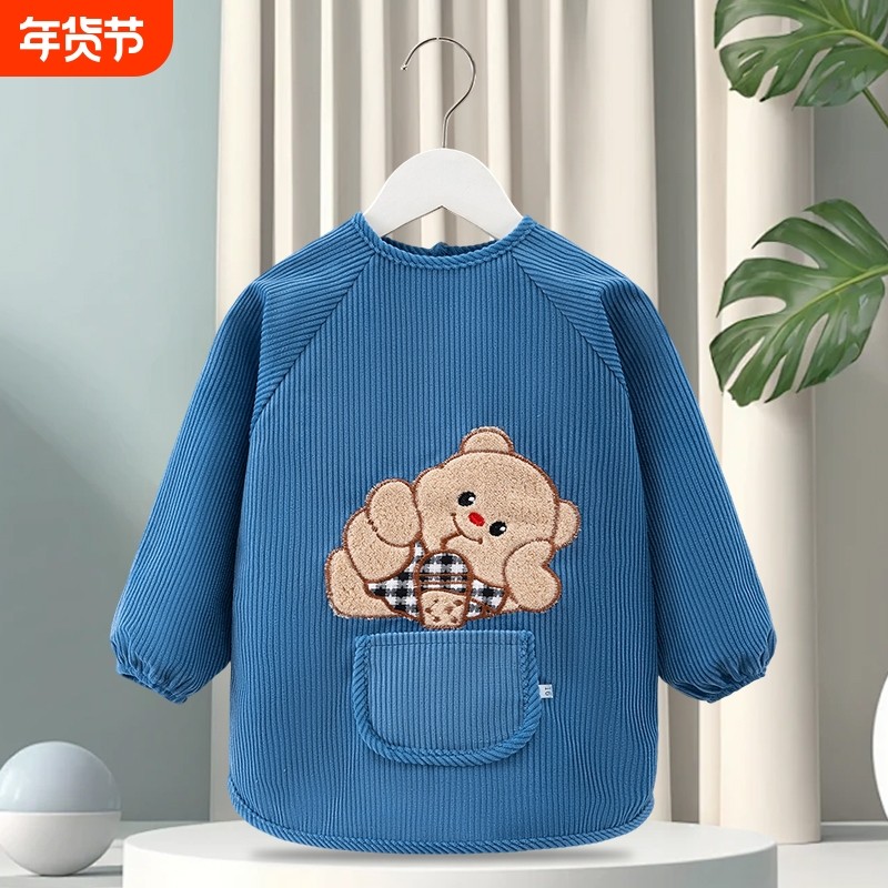 洋气男女童秋冬罩衣防水防脏外穿护衣宝宝罩衫幼儿园吃饭围兜画画,童装/婴儿装/亲子装,反穿衣/罩衣,淘宝优惠券,粉丝福利购,淘宝优惠卷