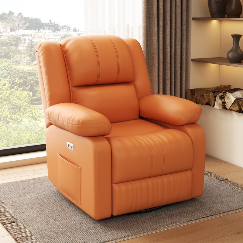 头等太空沙发舱单人可躺客厅阳台多功能懒人老人电动美甲按摩摇椅