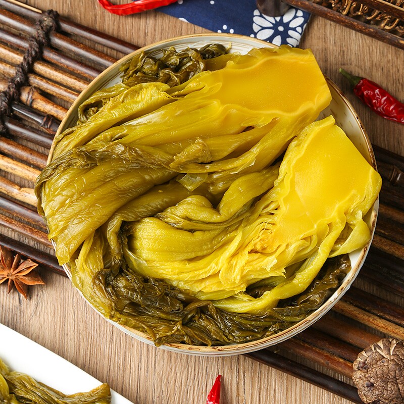 四川正宗老坛鱼酸菜泡菜农家自制酸菜鱼调料腌制泡青菜下饭菜咸菜