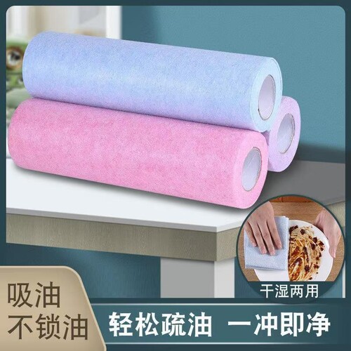 椰壳懒人抹布家用去油洗碗布不沾油吸水厨房一次性百洁布