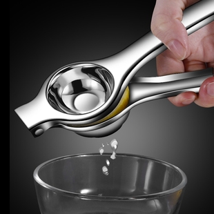 不锈钢手动榨汁器柠檬夹多功能水果橙汁挤压家用压汁机迷你果汁机