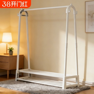 衣帽架落地卧室家用房间挂衣架晾衣架简易移动收纳挂衣服架子结实
