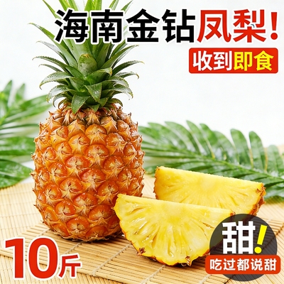 【9斤凤梨钜惠】脆嫩爽口超好吃