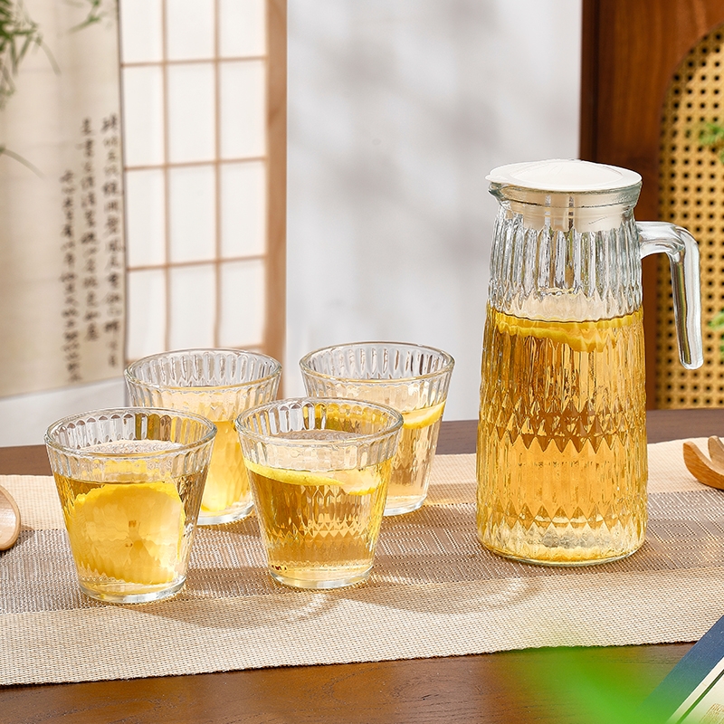 1壶4杯茶壶水杯茶具套装（800ml壶+200ml×4杯）