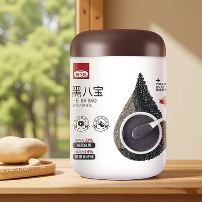 燕之坊黑八宝原味/玫瑰薏仁美八宝冲饮冲调粉美味营养早餐450g