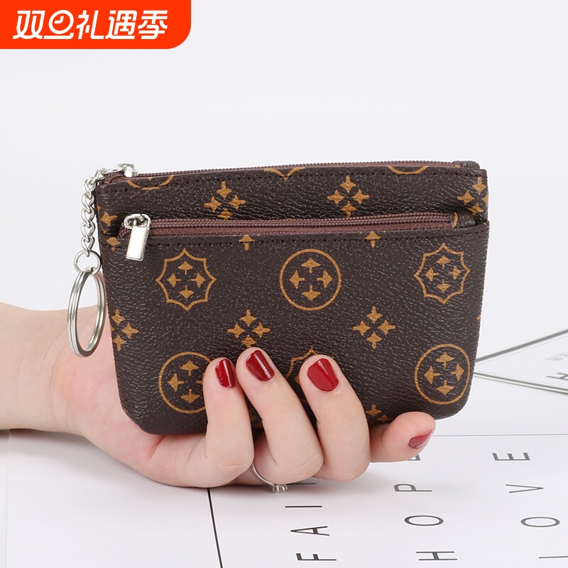 韩版零钱钥匙包女零钱包时尚小钱包女手拿包短款小方包硬币卡包女