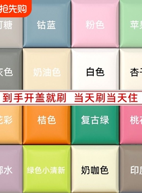 乳胶漆油漆室内家用墙面修复粉刷墙漆翻新白色内墙漆自刷涂料净味