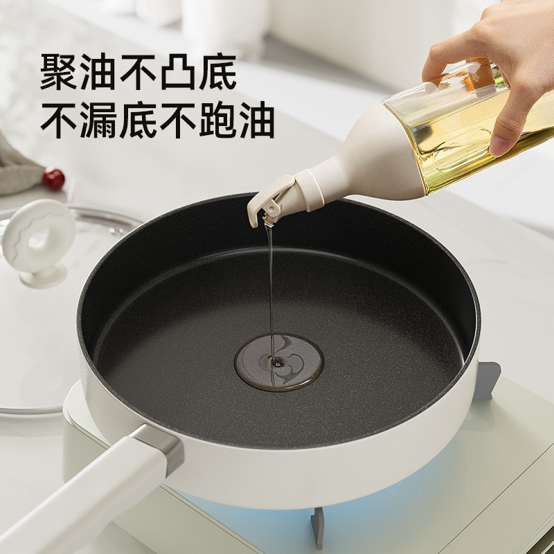 厨房【有钛0氟涂层】不粘锅平底锅煎锅多规格