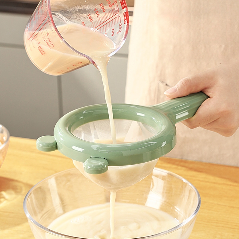 豆浆过滤网筛婴儿辅食超细漏网果汁过滤器隔渣小漏勺家用厨房神器