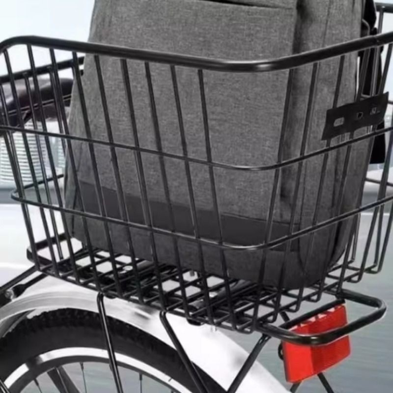 山地车后货架车筐自行车钢制货架单车后座架行李架骑行装备尾架