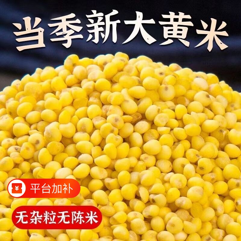 云南农家黄大米糯米新米小米粥养胃五谷杂粮香甜软糯优质当季新鲜