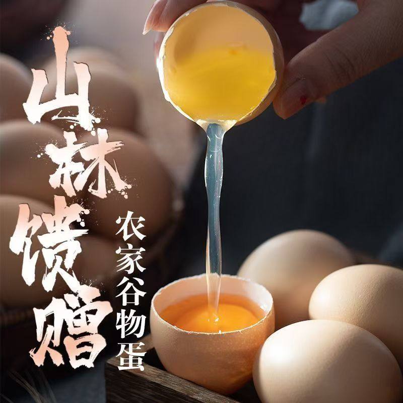 初生蛋正宗农家散养土鸡蛋新鲜草鸡蛋笨鸡蛋无抗无激素宝宝柴鸡蛋