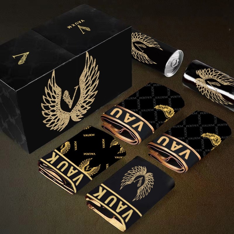 温感磁石男士内裤抗菌四颗磁石平角裤纯棉内裆大码印花四角礼盒装