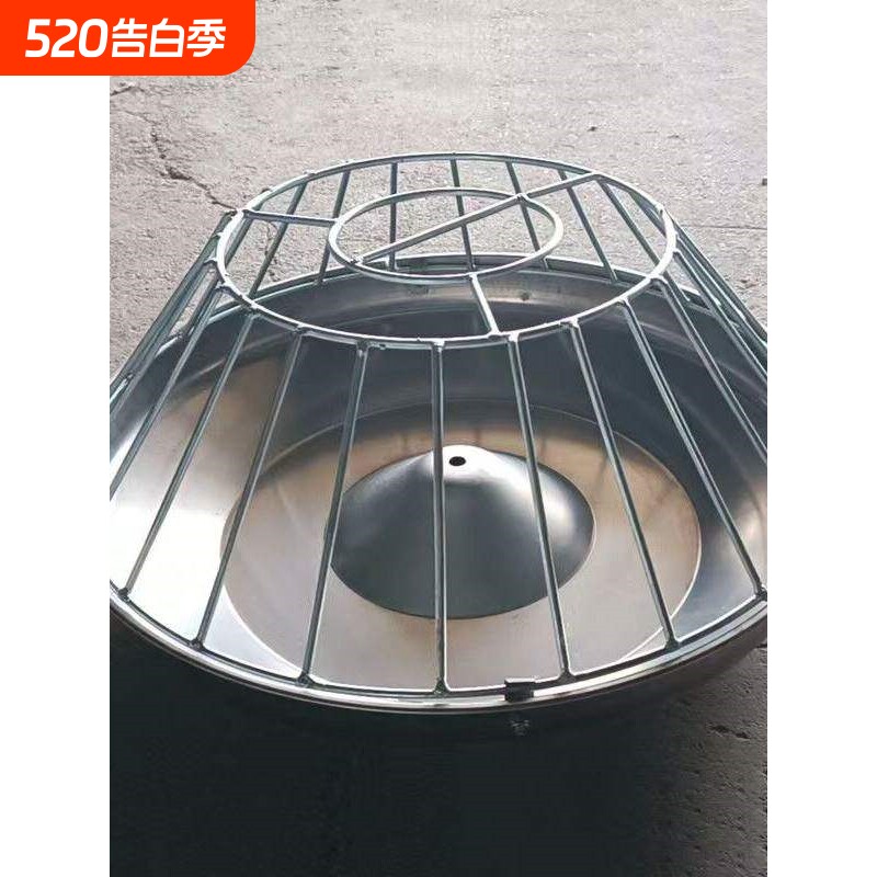 鸡食槽散养神器鸡鸭鹅通用喂料盆自动喂食器圆形聚丙烯饲料槽
