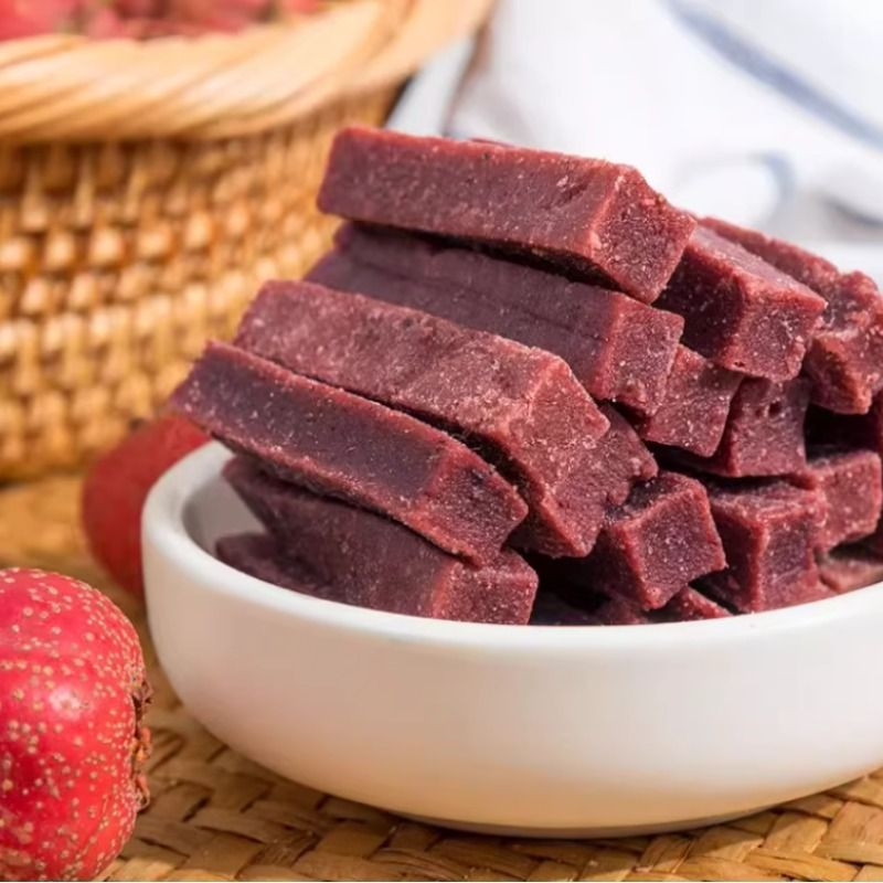 网红零食山楂条桑葚鲜果打浆山楂小蓝莓原味好吃陈皮