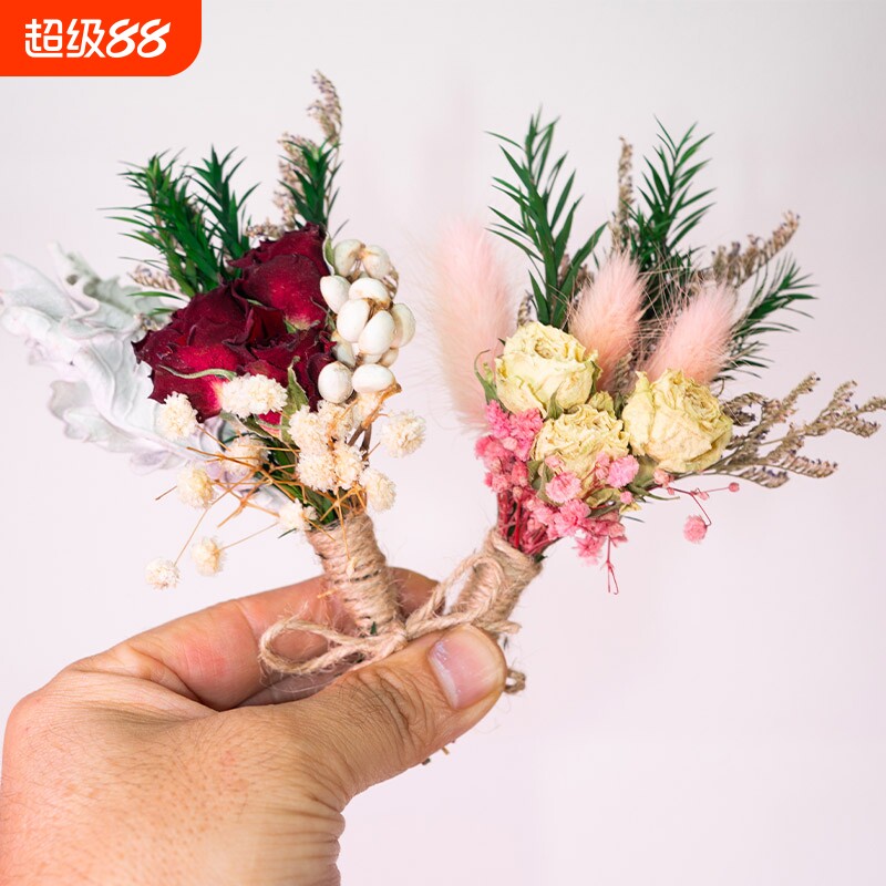 干花小花束桌面摆件节日礼物图片
