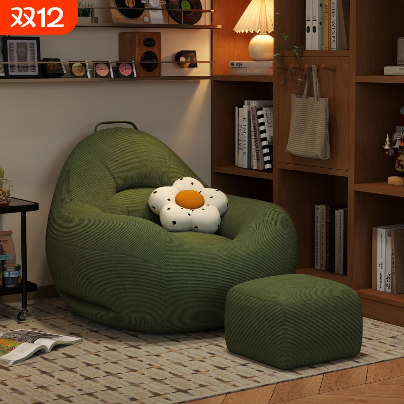 懒人沙发单人可睡可躺新款卧室阳台豆袋休闲房间榻榻米小沙发解压