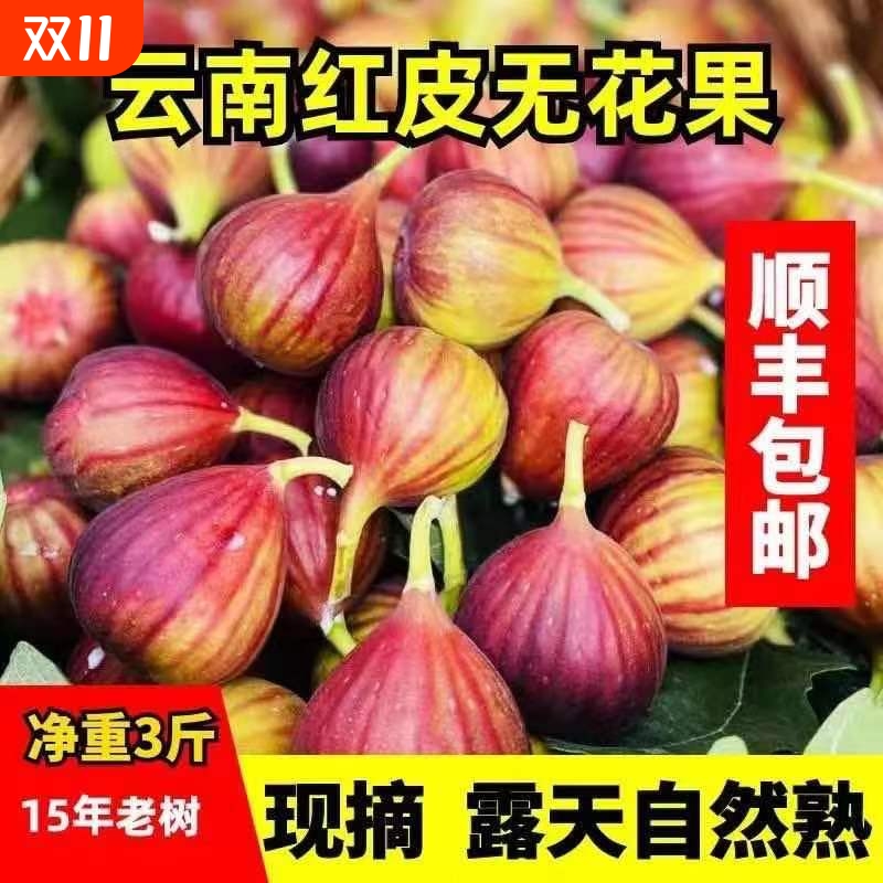 顺丰冷链红皮无花果包邮