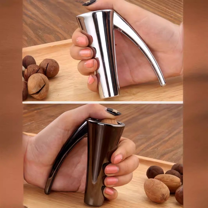 厂家直销立式核桃夹子漏斗剥核桃工具坚果剥壳神器榛子山核桃钳