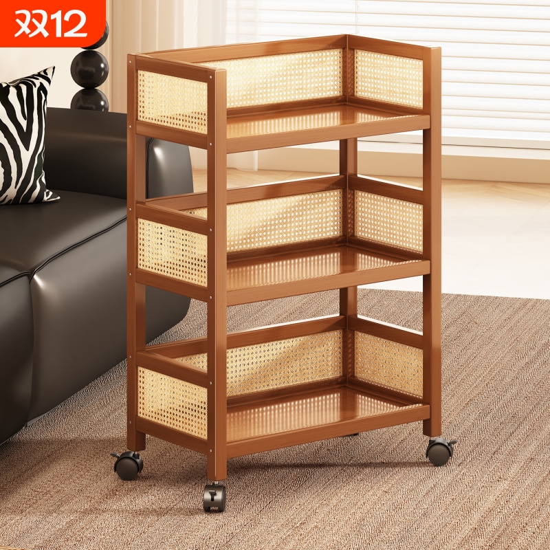 小推车置物架卧室床头厨房家用