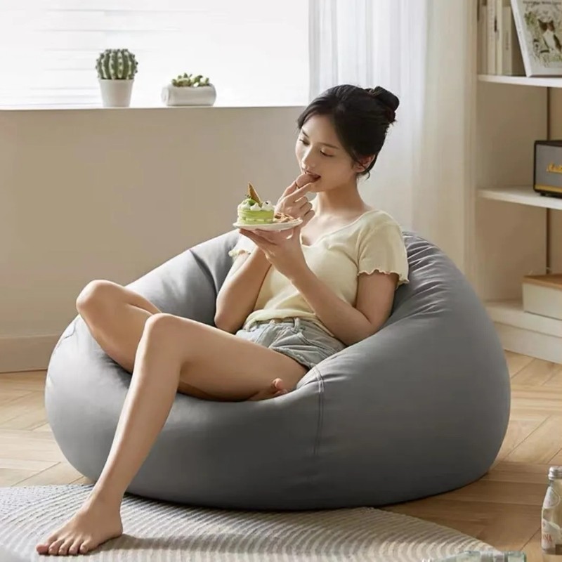 懒人豆袋沙发豆包可拆洗可躺可睡坐垫卧室客厅新款懒人沙发收纳