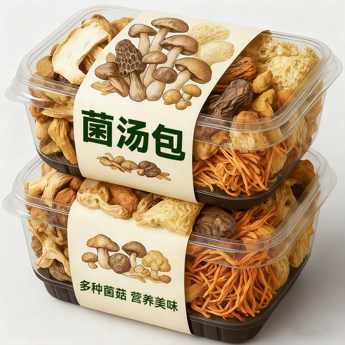 豫满江湖九膳菌汤包甄选食材