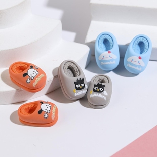 迷你可爱小拖鞋儿童DIY娃娃屋卡通仿真小鞋子过家家玩具趣味摆件