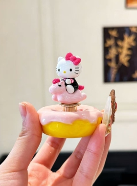 HelloKitty凯蒂猫转转桌面摆件