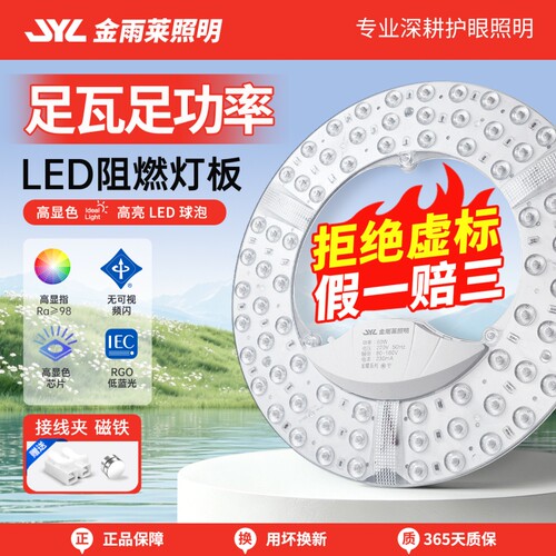 全光谱LED足瓦数吸顶灯灯芯