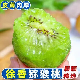 陕西正宗徐香猕猴桃当季新鲜水果绿心奇异果孕妇大果包邮现摘