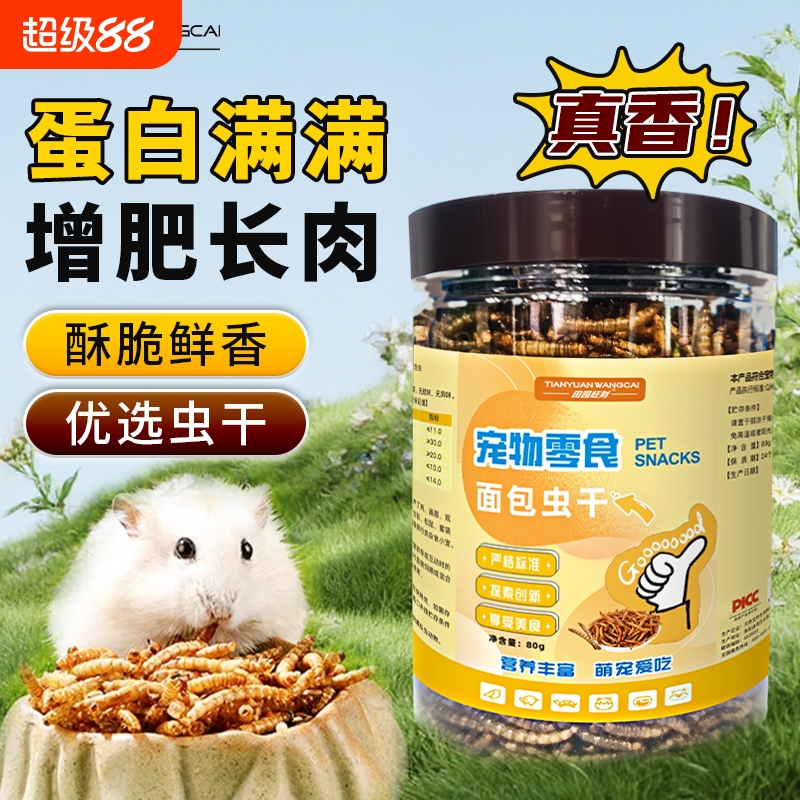 仓鼠粮食小金丝熊营养主粮用品大全套专用爱吃的饲料面包虫干食物