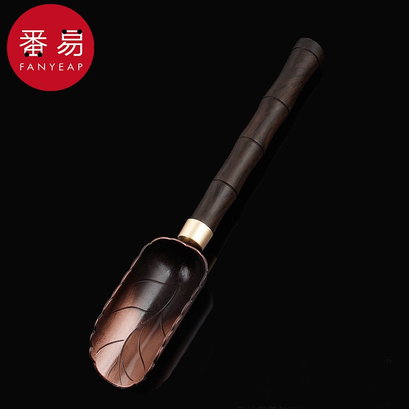 茶勺AG1sn0-茶匙小长柄茶铲子取茶叶勺子茶则功夫茶道茶具配件