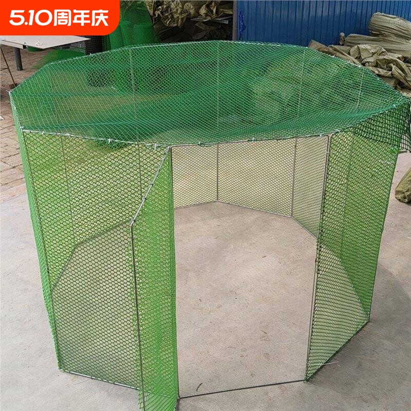 鸡笼子家用养鸡围栏网鸡鸭鹅专用打疫苗围栏摆地摊鸡围栏可折叠