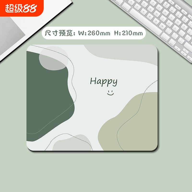 鼠标垫莫兰迪书桌垫简约可爱电脑护腕垫女生办公桌桌面垫电竞学生