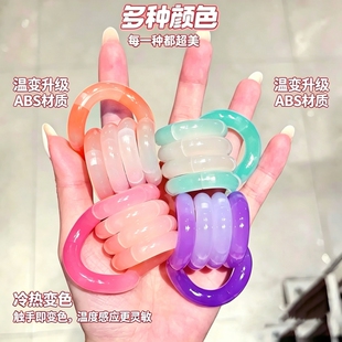 新款百变温变系列扭扭焦虑解压玩具多动症静音疗法专注戒瘾训练