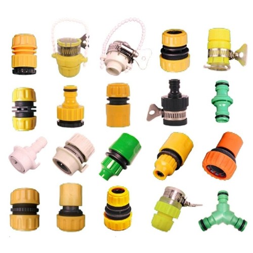 塑料快速接头洗车配件4分6分多功能软管通水接洗车水枪水管奶嘴接