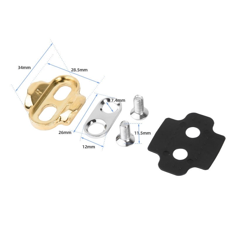 自行车脚踏打蛋器锁片 锁鞋配件 山地打蛋器脚踏锁片