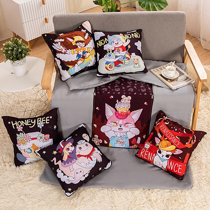 抱枕被双面两用来图来样logo企业广告礼品汽车两用学生办公室靠垫,居家布艺,抱枕被,淘宝优惠券,粉丝福利购,淘宝优惠卷