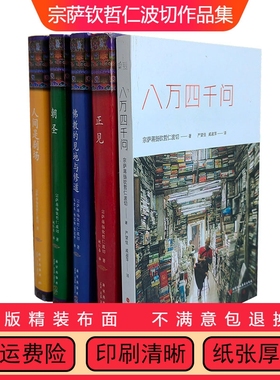 正版精装布面 宗萨钦哲仁波切 正见佛陀的证悟 +佛学的见地与修道+人间是剧场+朝圣 首部实修指导书籍 八万四千问 西藏生死书