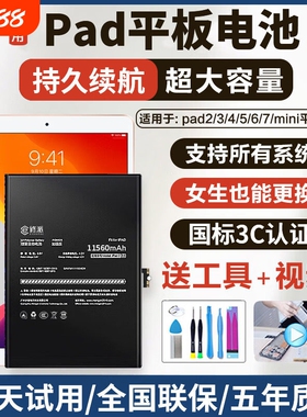 E修派8电池A2270适用苹果ipad2017 A2428 2020平板A2429 A2430 A1822更换A1823换A1893 2018电脑A1954代