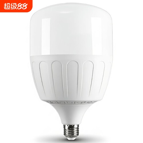 led螺口节能灯泡广东中山足瓦E27球泡车间工地厂房普亮白光6500K
