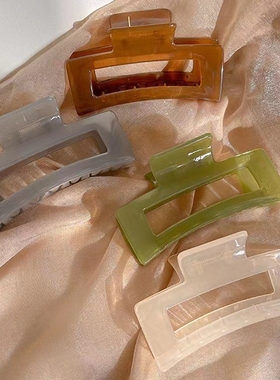 一个装方形优雅鲨鱼夹