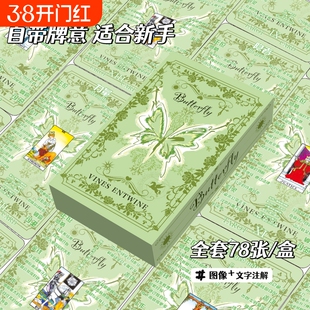 绿野之境塔罗牌78张韦特塔牌初学者经典原创学习桌游卡牌自带牌意