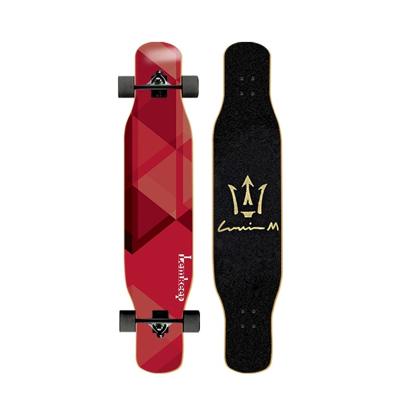 滑板长板成人四轮初学者滑板车男孩女生刷街小长平花微翘公路滑板