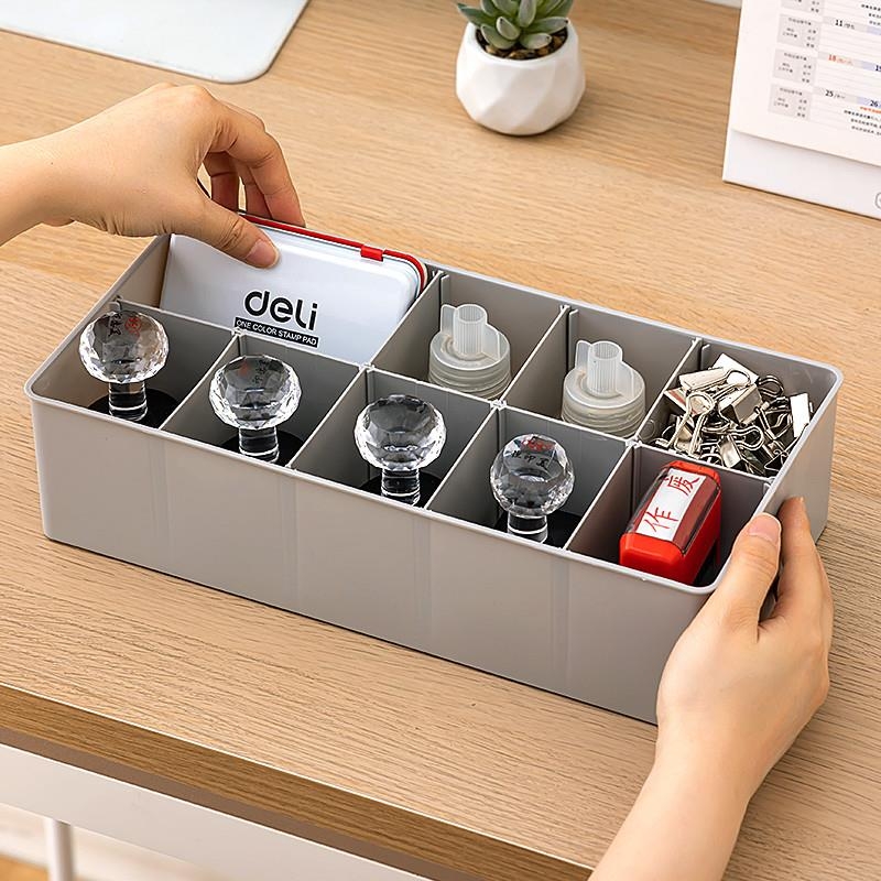 印章收纳盒多格公章财务装印鉴章办公室营业执照个人书画放章盒子