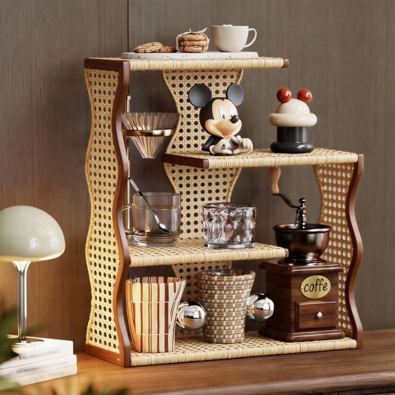 桌面置物架餐边柜水杯收纳架餐桌多层杯子整理架陶瓷杯储物展示架,家庭/个人清洁工具,杯架,淘宝优惠券,粉丝福利购,淘宝优惠卷