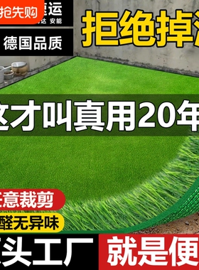 仿真草坪地毯人工人造屋顶地垫子幼儿园绿色户外假草塑料草皮装饰