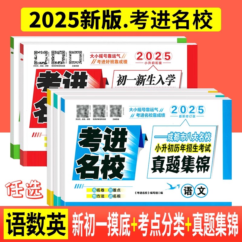 考进名校2025小升初真题卷语数英